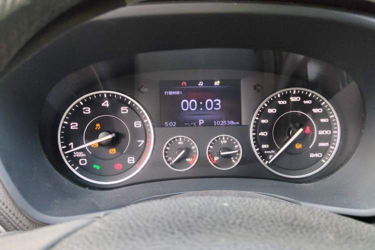 Used BORGWARD BX7 2016 28T Four-wheel Drive Luxury Edition 5 Seats Instrument Cluster