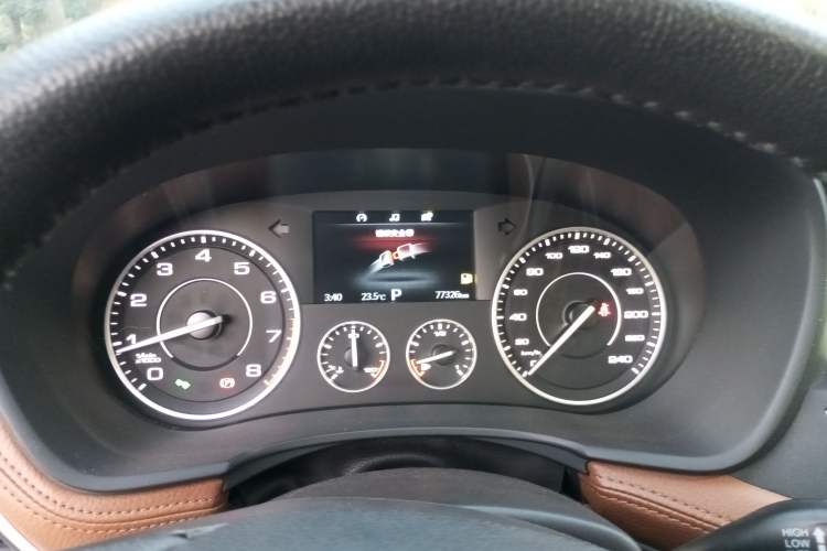 Used BORGWARD BX7 2016 28T Four-Wheel Drive Flagship Version 5 Seats Instrument Cluster