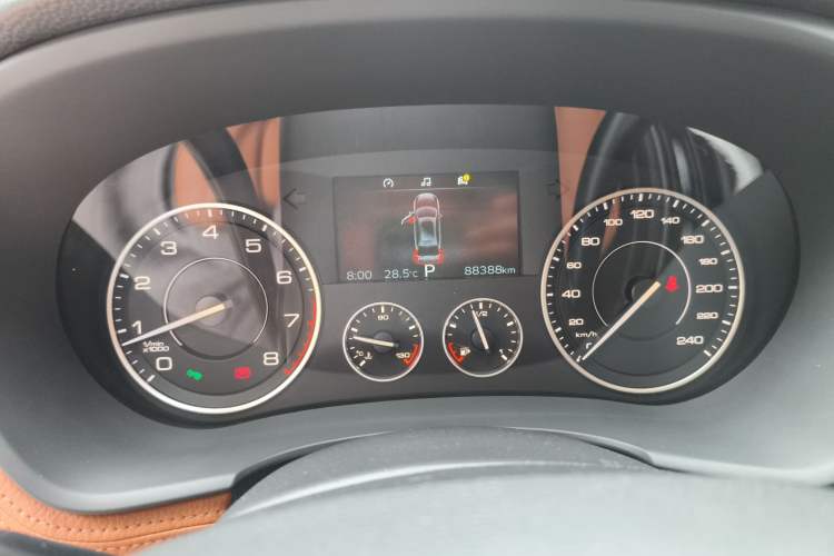 Used BORGWARD BX7 2016 28T Four-Wheel Drive Flagship Version 5 Seats Instrument Cluster