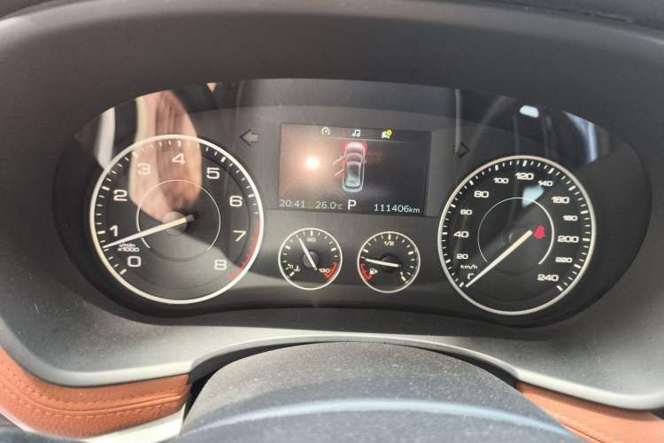 Used BORGWARD BX7 2016 28T Two-Wheel Drive Luxury Version 5 Seats Instrument Cluster
