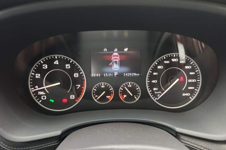 Used BORGWARD BX7 2016 28T Two-Wheel Drive Luxury Version 5 Seats Instrument Cluster
