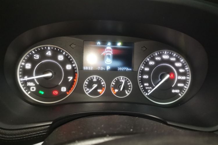Used BORGWARD BX7 2016 28T 2WD Elite Edition 5-seater Odometer Close Up