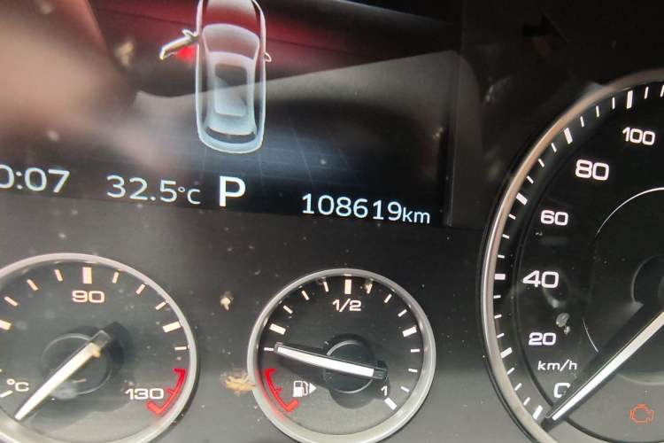 Used BORGWARD BX7 2016 28T Four-wheel Drive Luxury Edition 5 Seats Odometer Close Up
