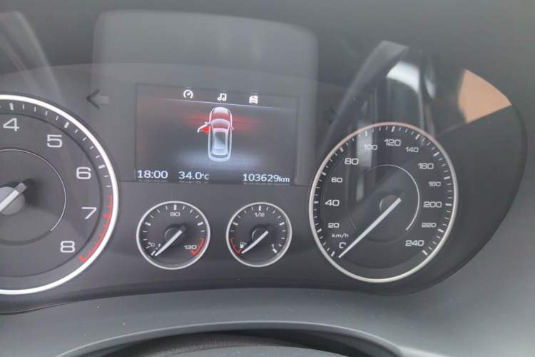 Used BORGWARD BX7 2016 28T Four-wheel Drive Luxury Edition 5 Seats Odometer Close Up