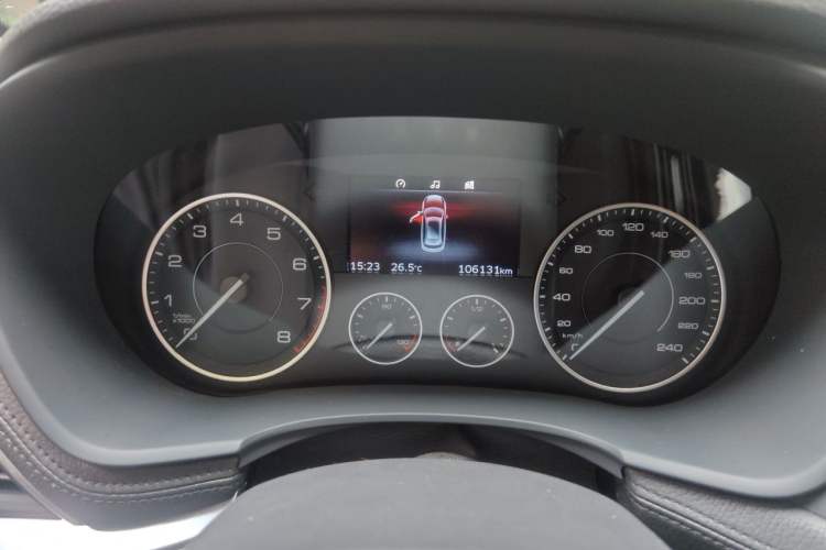 Used BORGWARD BX7 2016 28T Four-wheel Drive Luxury Edition 5 Seats Odometer Close Up