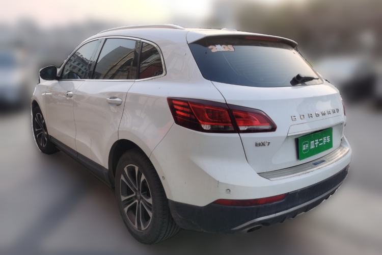 Used BORGWARD BX7 2016 28T Four-Wheel Drive Flagship Version 5 Seats Rear Left 45 Deg