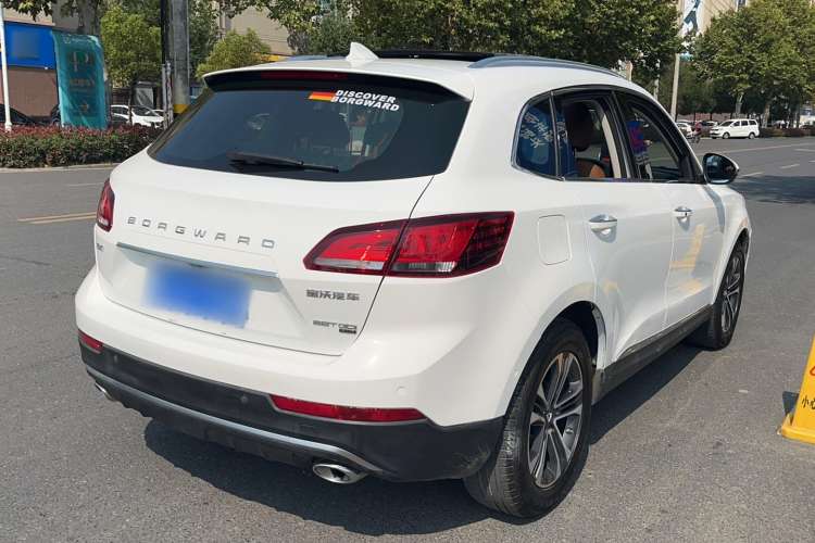 Used BORGWARD BX7 2016 28T Four-Wheel Drive Flagship Version 5 Seats Rear Right 45 Deg