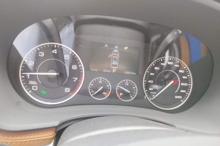 Used BORGWARD BX7 2018 28T 2WD Premium 5-seater National V Instrument Cluster