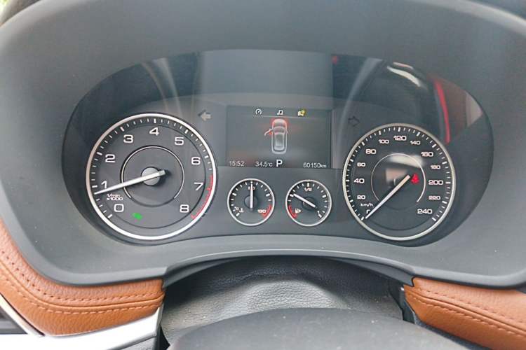 Used BORGWARD BX7 2018 28T 2WD Quality Enjoyment Version 7 Seats China V Emission Standard Instrument Cluster