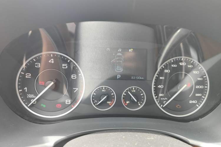 Used BORGWARD BX7 2018 28T 2WD Comfort Version 5 Seats China VI Emission Standard Instrument Cluster