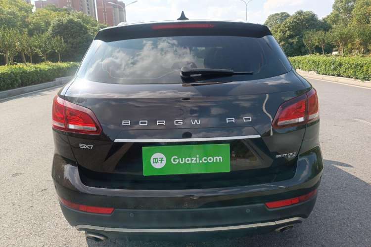 Used BORGWARD BX7 2018 28T Four-Wheel Drive Flagship Version 5 Seats China V Emission Standard Rear