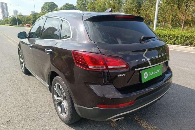 Used BORGWARD BX7 2018 28T Four-Wheel Drive Flagship Version 5 Seats China V Emission Standard Rear Left 45 Deg