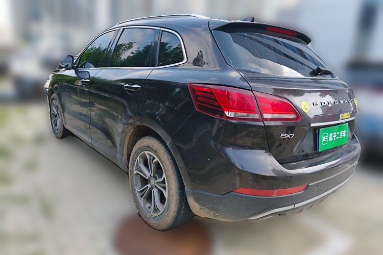 Used BORGWARD BX7 2018 28T 2WD Quality Enjoyment Version 7 Seats China V Emission Standard Rear Left 45 Deg