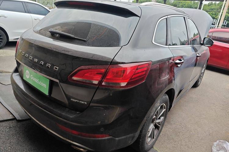 Used BORGWARD BX7 2018 28T Two-Wheel Drive Premium 7-Seater China VI Rear Right 45 Deg