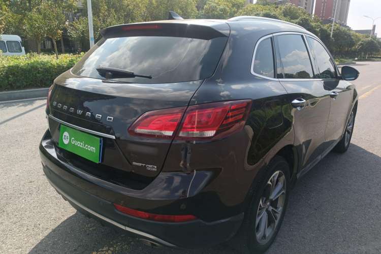 Used BORGWARD BX7 2018 28T Four-Wheel Drive Flagship Version 5 Seats China V Emission Standard Rear Right 45 Deg