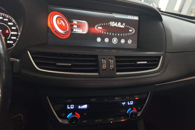 Used BORGWARD BX7 2018 28T 2WD Premium 5-seater National V Audio And AC Panel