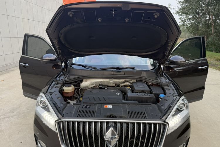 Used BORGWARD BX7 2018 28T Four-wheel Drive Luxury Model 5 Seats China VI Emission Standard Engine Bay