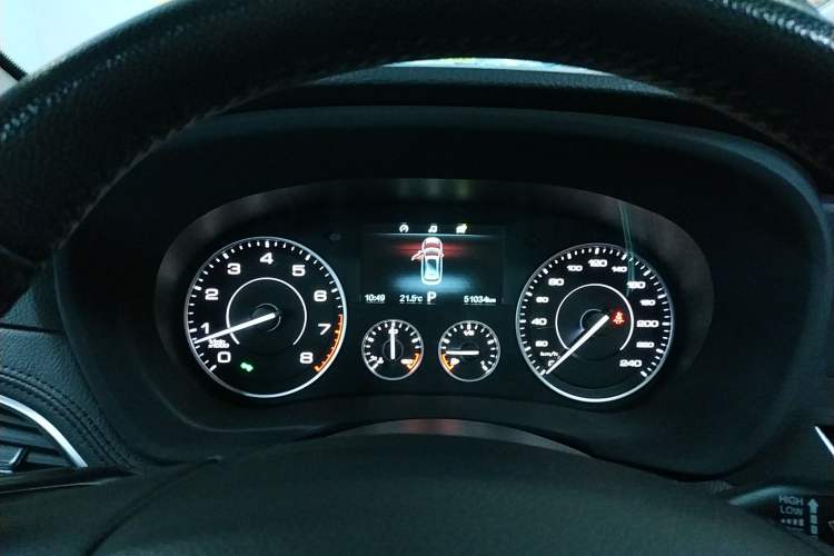 Used BORGWARD BX7 2018 28T 2WD Premium 5-seater National V Instrument Cluster