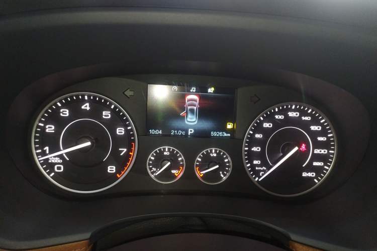 Used BORGWARD BX7 2018 28T Two-Wheel Drive Premium 7-Seater China VI Instrument Cluster