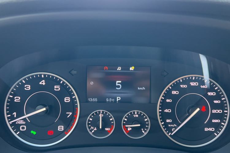 Used BORGWARD BX7 2018 28T Front-Wheel Drive Quality Enjoyment Version 5 Seats China VI Emission Standard Instrument Cluster