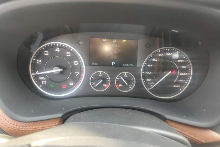 Used BORGWARD BX7 2018 28T 2WD Comfort Version 5 Seats China V Emission Standard Instrument Cluster