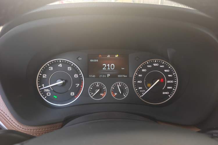 Used BORGWARD BX7 2018 28T 2WD Premium 5-seater National V Instrument Cluster