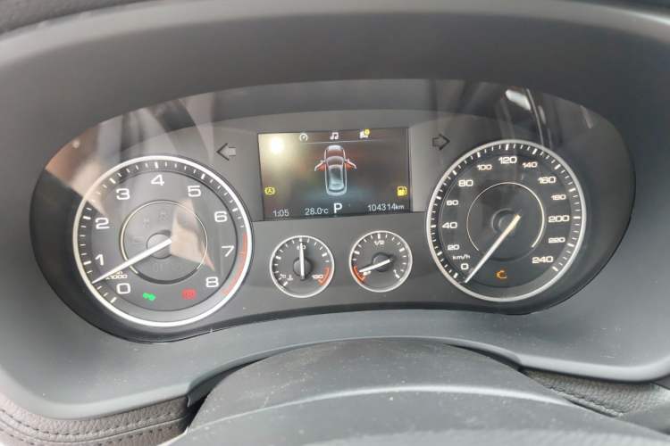 Used BORGWARD BX7 2018 28T 2WD Comfort Version 7 Seats Instrument Cluster