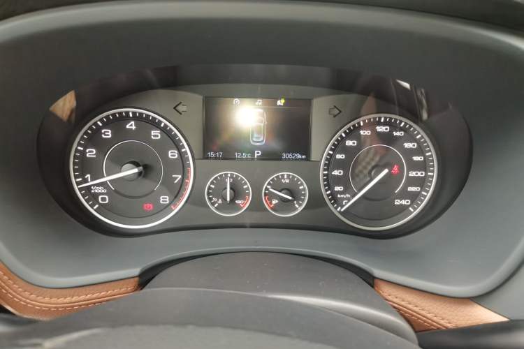 Used BORGWARD BX7 2018 28T Two-Wheel Drive Premium 7-Seater China VI Instrument Cluster