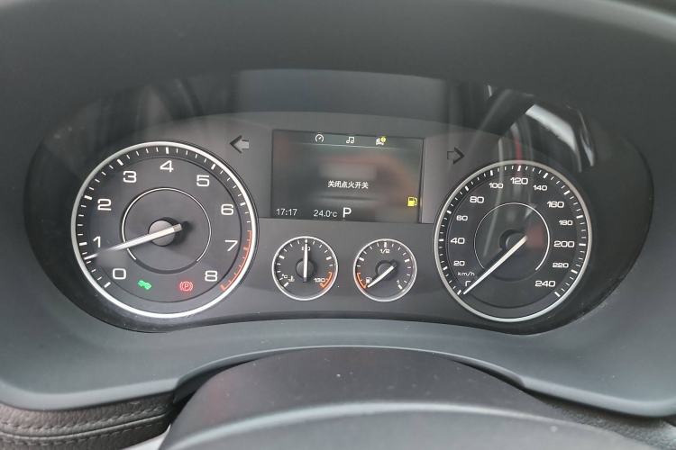 Used BORGWARD BX7 2018 28T Front-Wheel Drive Quality Enjoyment Version 5 Seats China VI Emission Standard Instrument Cluster