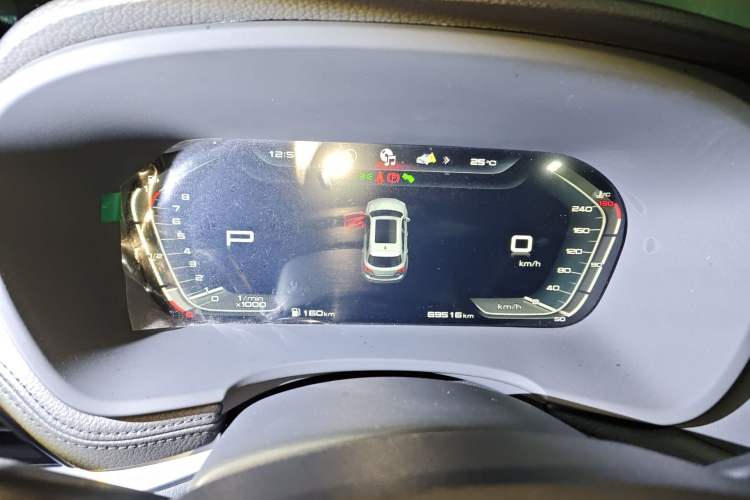 Used BORGWARD BX7 2018 28T Two-Wheel Drive Luxury Version 5 Seats China VI Emission Standard Instrument Cluster