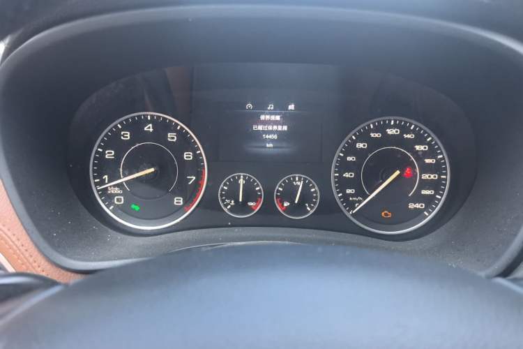Used BORGWARD BX7 2018 28T 2WD Premium 5-seater National V Instrument Cluster