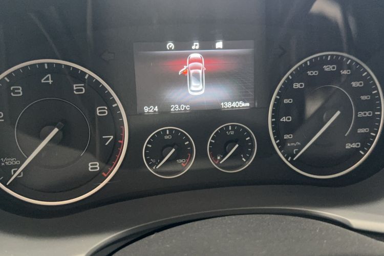 Used BORGWARD BX7 2018 28T 2WD Premium 5-seater National V Odometer Close Up