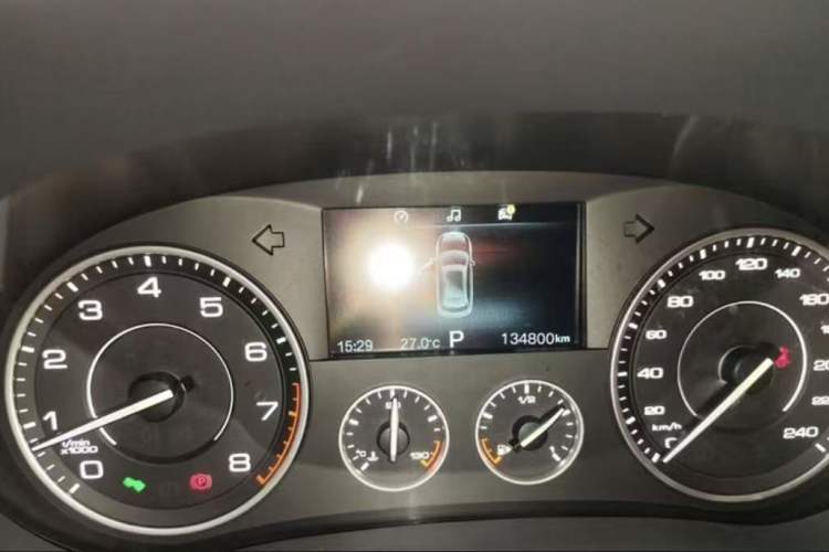 Used BORGWARD BX7 2018 28T 2WD Premium 5-seater National V Odometer Close Up