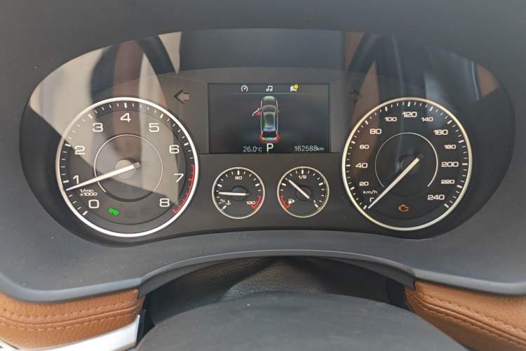 Used BORGWARD BX7 2018 28T 2WD Premium 5-seater National V Odometer Close Up