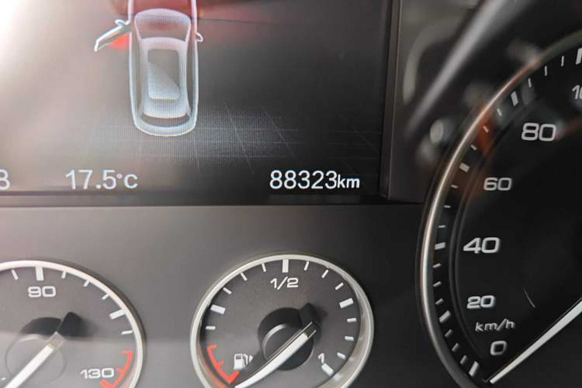 Used BORGWARD BX7 2018 28T 2WD Premium 5-seater National V Odometer Close Up