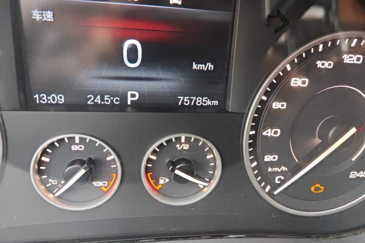 Used BORGWARD BX7 2018 28T 2WD Premium 5-seater National V Odometer Close Up