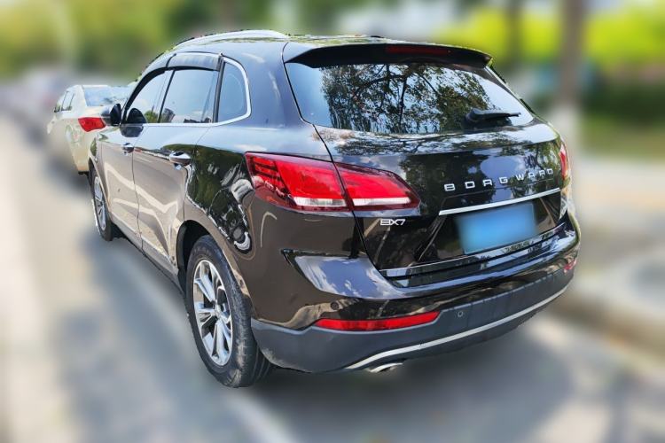 Used BORGWARD BX7 2018 28T Front-Wheel Drive Quality Enjoyment Version 5 Seats China VI Emission Standard Rear Left 45 Deg