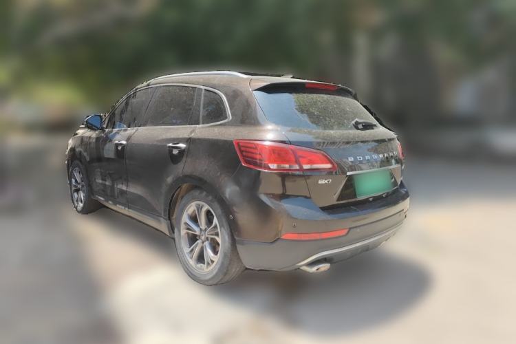 Used BORGWARD BX7 2018 28T Four-Wheel Drive Flagship Version 5 Seats China VI Emission Standard Rear Left 45 Deg