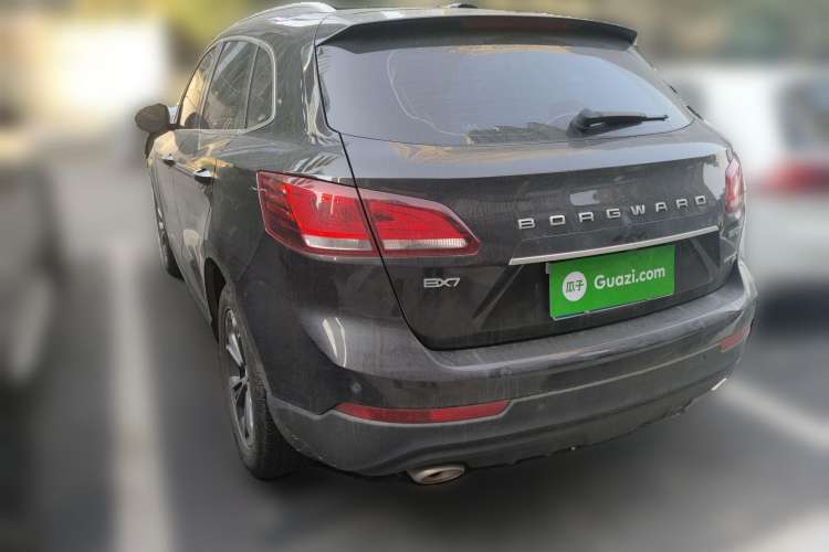 Used BORGWARD BX7 2018 28T Four-wheel Drive Luxury Model 5 Seats China VI Emission Standard Rear Left 45 Deg