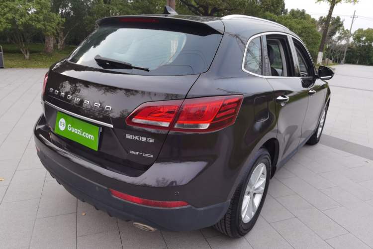 Used BORGWARD BX7 2018 28T 2WD Comfort Version 5 Seats China VI Emission Standard Rear Right 45 Deg