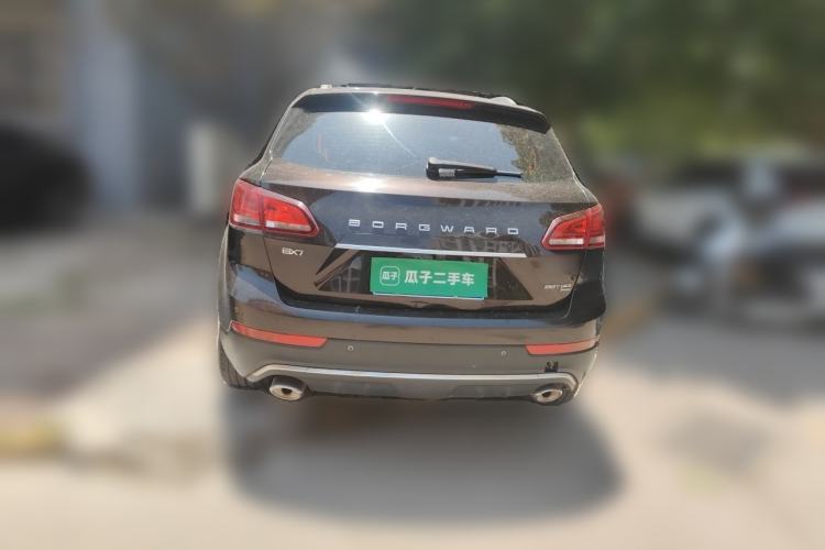 Used BORGWARD BX7 2018 28T Four-Wheel Drive Flagship Version 5 Seats China VI Emission Standard Rear