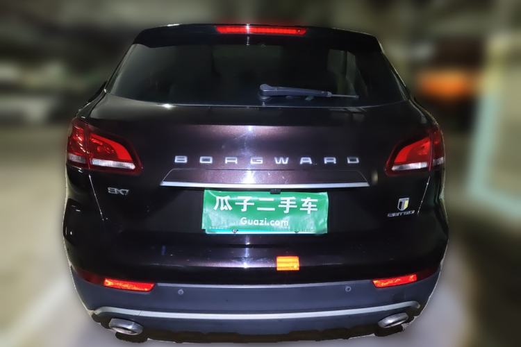 Used BORGWARD BX7 2018 28T Two-Wheel Drive Luxury Version 5 Seats China VI Emission Standard Rear