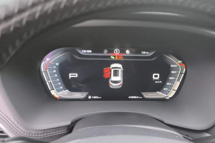 Used BORGWARD BX7 2018 28T Two-Wheel Drive Luxury Version 5 Seats China VI Emission Standard Instrument Cluster