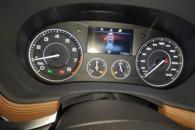 Used BORGWARD BX7 2018 28T Four-Wheel Drive Comfort Model 5 Seats Instrument Cluster