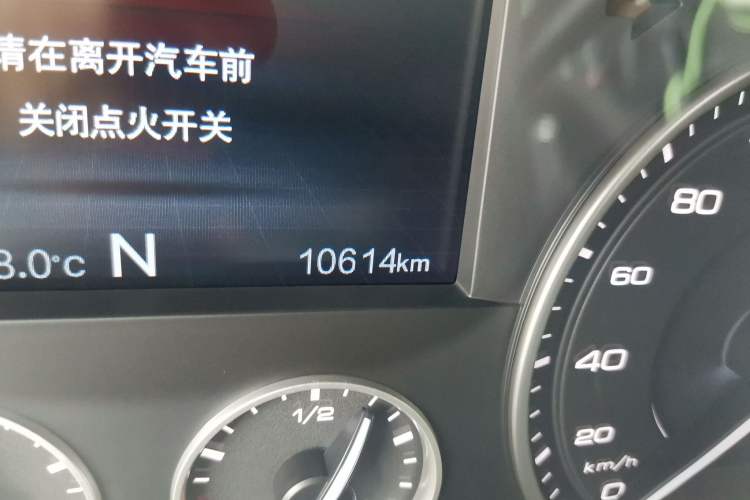 Used BORGWARD BX7 2018 28T Front-Wheel Drive Quality Enjoyment Version 5 Seats China VI Emission Standard Odometer Close Up