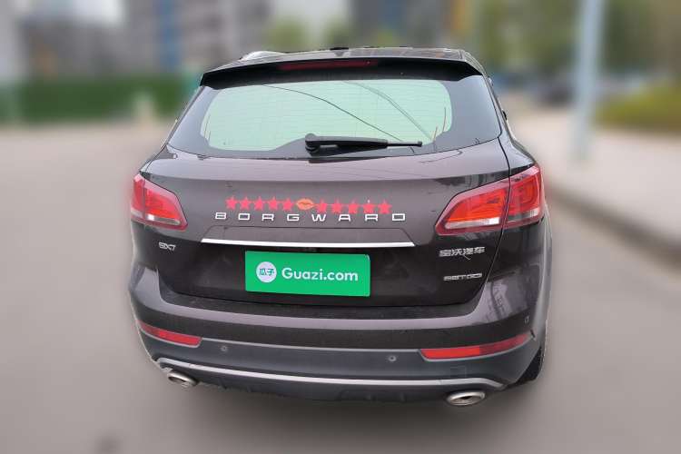 Used BORGWARD BX7 2018 28T Two-Wheel Drive Luxury Version 5 Seats China VI Emission Standard Rear
