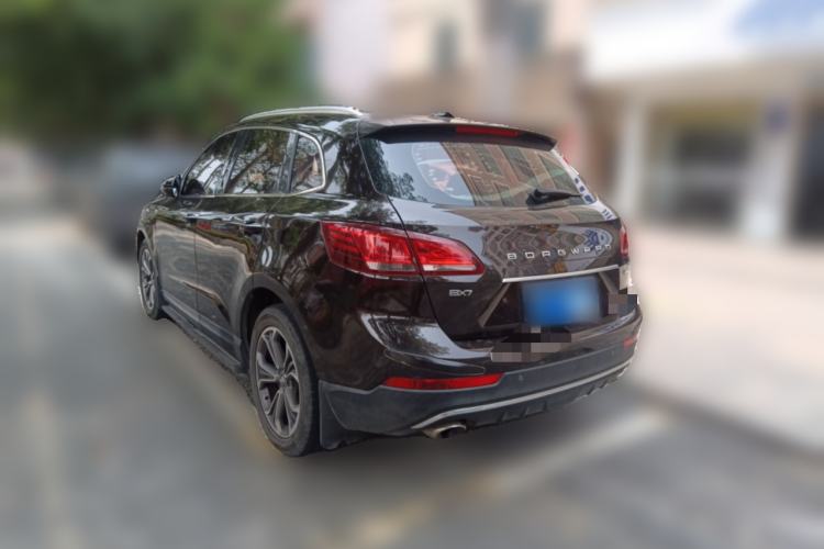 Used BORGWARD BX7 2018 28T Two-Wheel Drive Luxury Version 5 Seats China V Emission Standard Rear Left 45 Deg