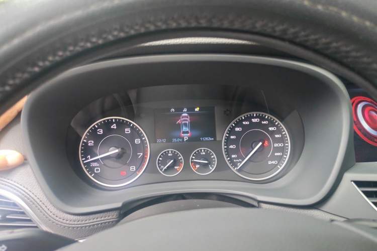 Used BORGWARD BX7 2018 28T Front-Wheel Drive Quality Enjoyment Version 5 Seats China VI Emission Standard Instrument Cluster