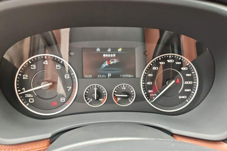 Used BORGWARD BX7 2018 28T 2WD Premium 5-seater National V Instrument Cluster