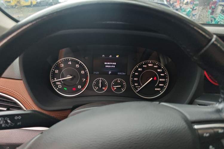 Used BORGWARD BX7 2018 28T Front-Wheel Drive Quality Enjoyment Version 5 Seats China VI Emission Standard Instrument Cluster